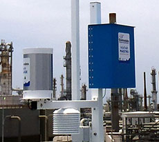 Weather Maestro Weather station at Oil Refinery