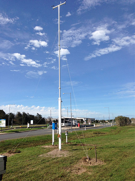 Weather Maestro Weather Station with 10 Metre Mast - Waste Transfer Facility